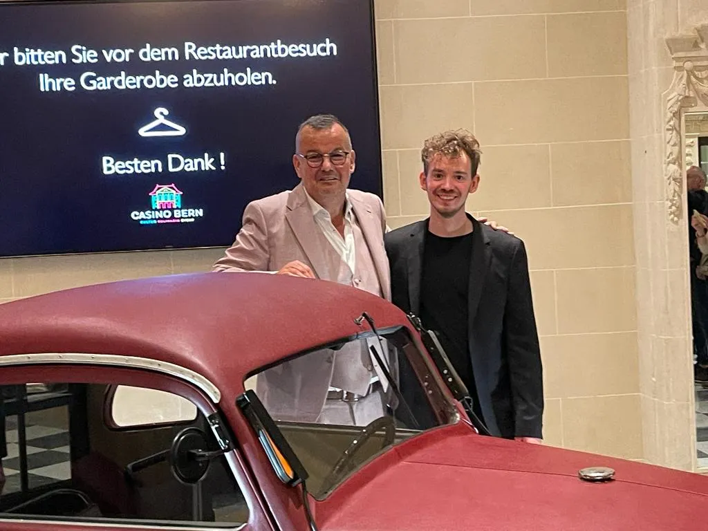 Philipp Fankhauser and Sebastian Schwab with the Standard Superior